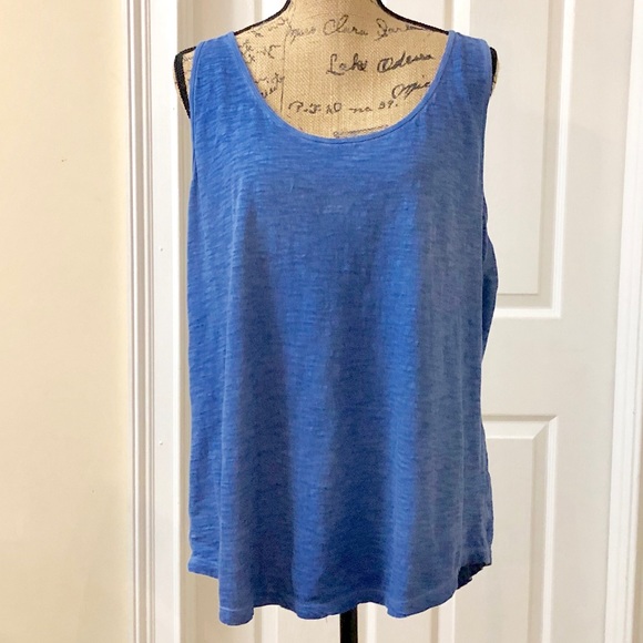 Lane Bryant Tops - Lane Bryant size 18/20 staple Blue swing tank